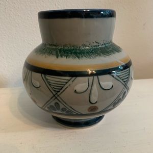 ERANDI Mexican Pottery Vase Signed